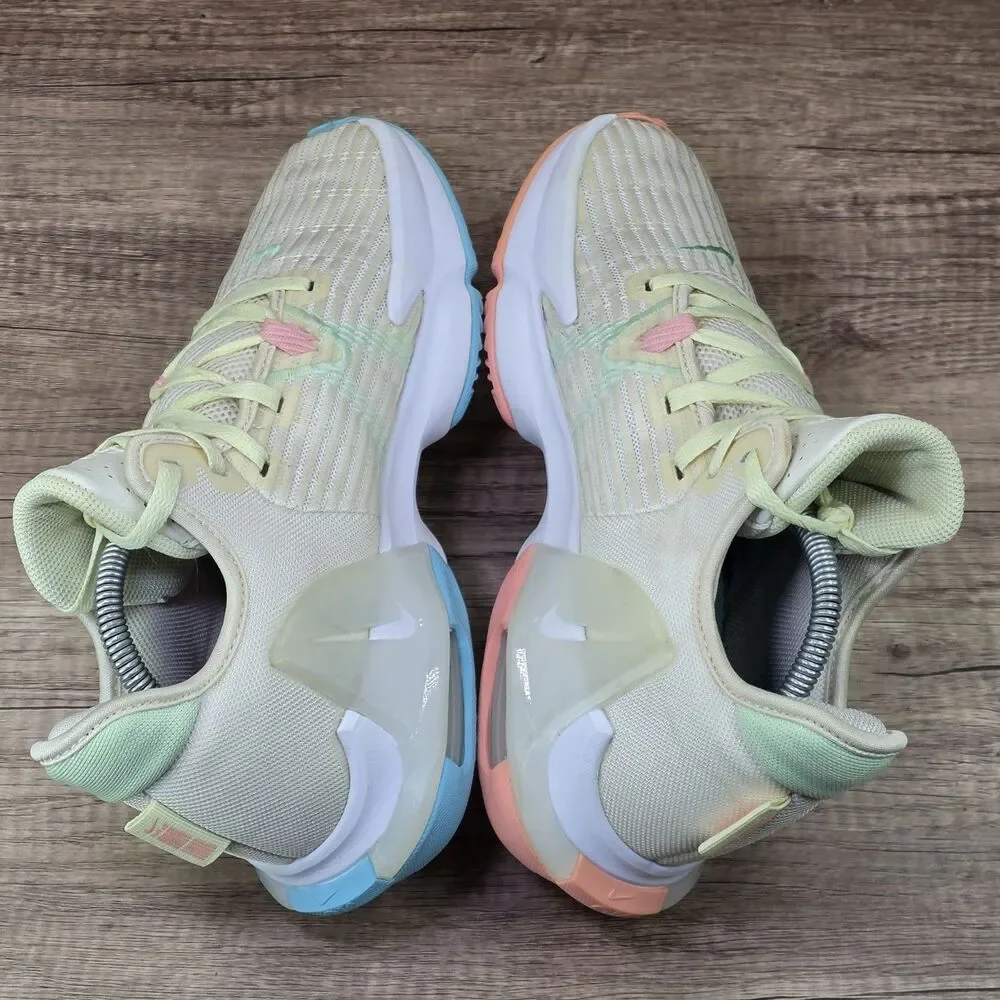 Nike LeBron Witness 6 Easter Men's Size 9.5 Light Yellow Shoes CZ4052-103 READ